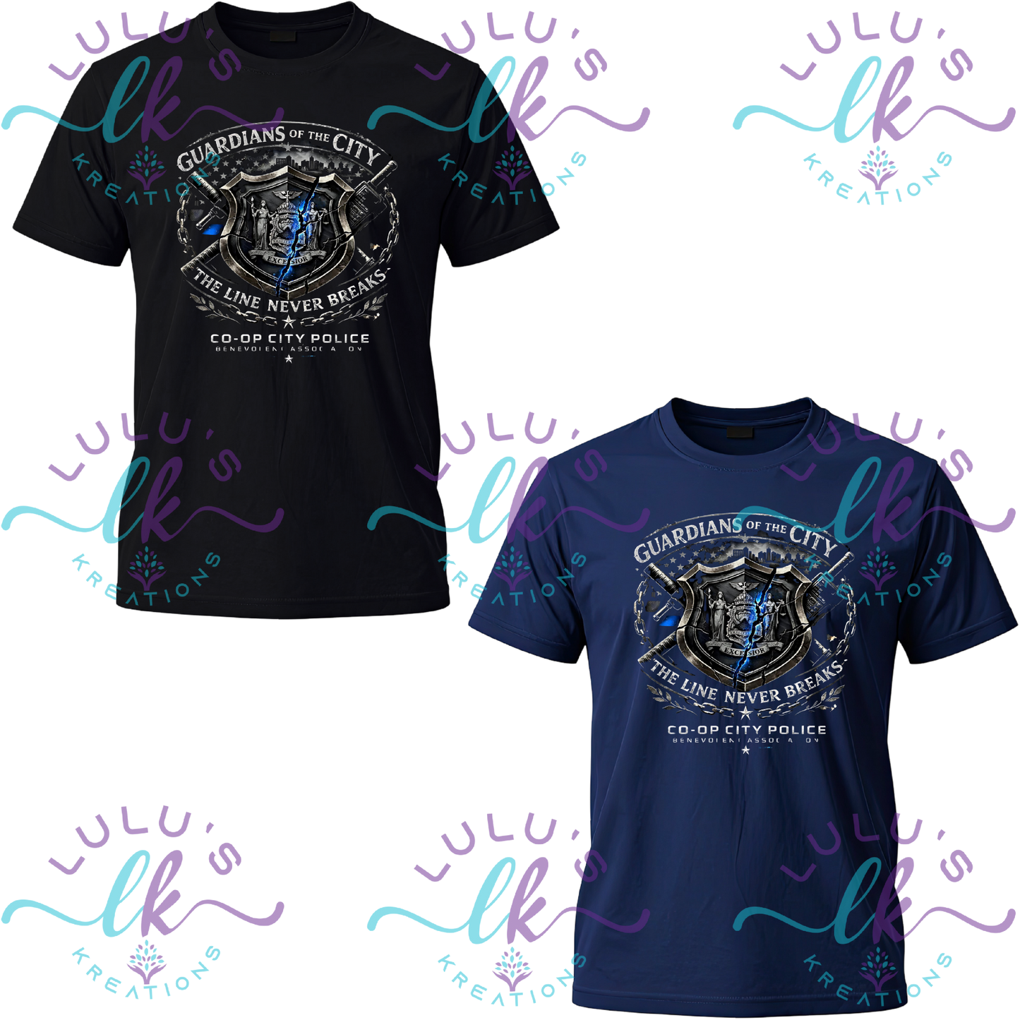 Co-Op City Police PBA T-Shirt- Guardians of the City PBA