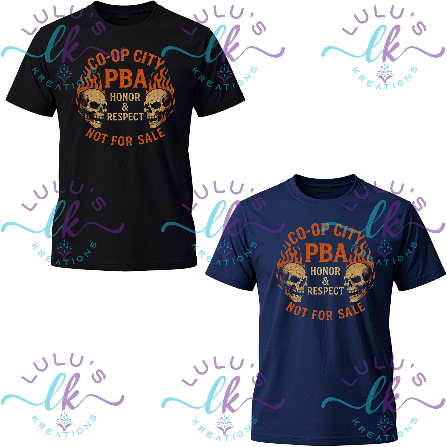 Co-Op City Police PBA T-Shirt- Honor and Respect PBA