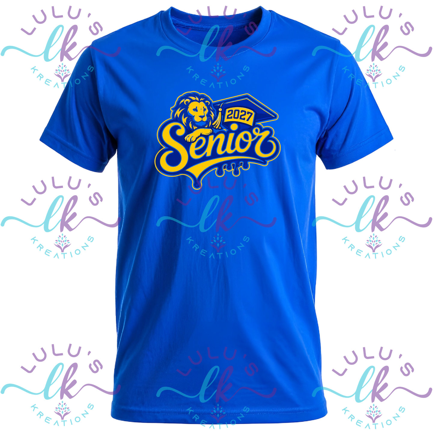 Royal Blue T-Shirt Class Of 2027