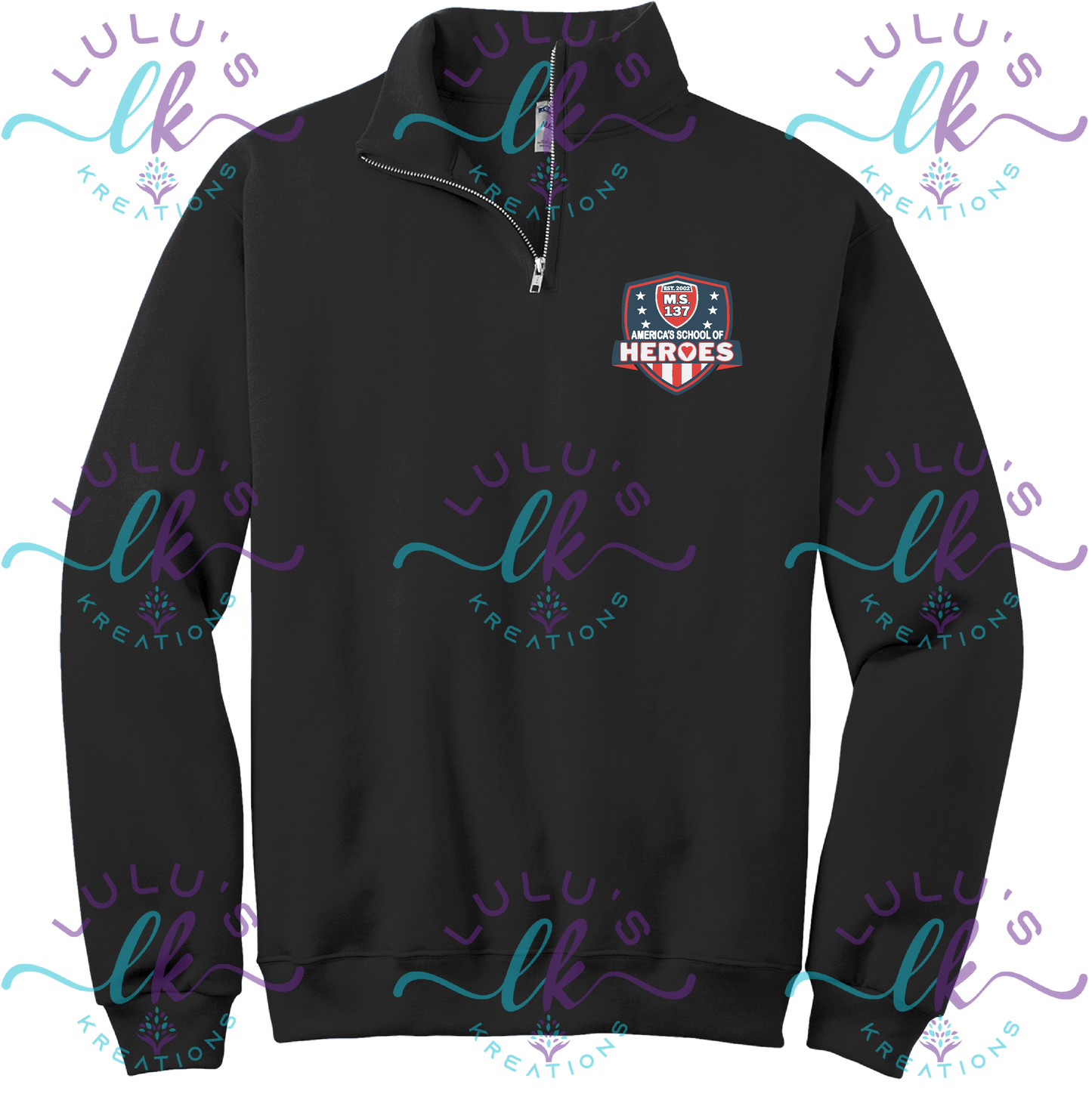 M.S. 137 1/4 Zipper Sweatshirt
