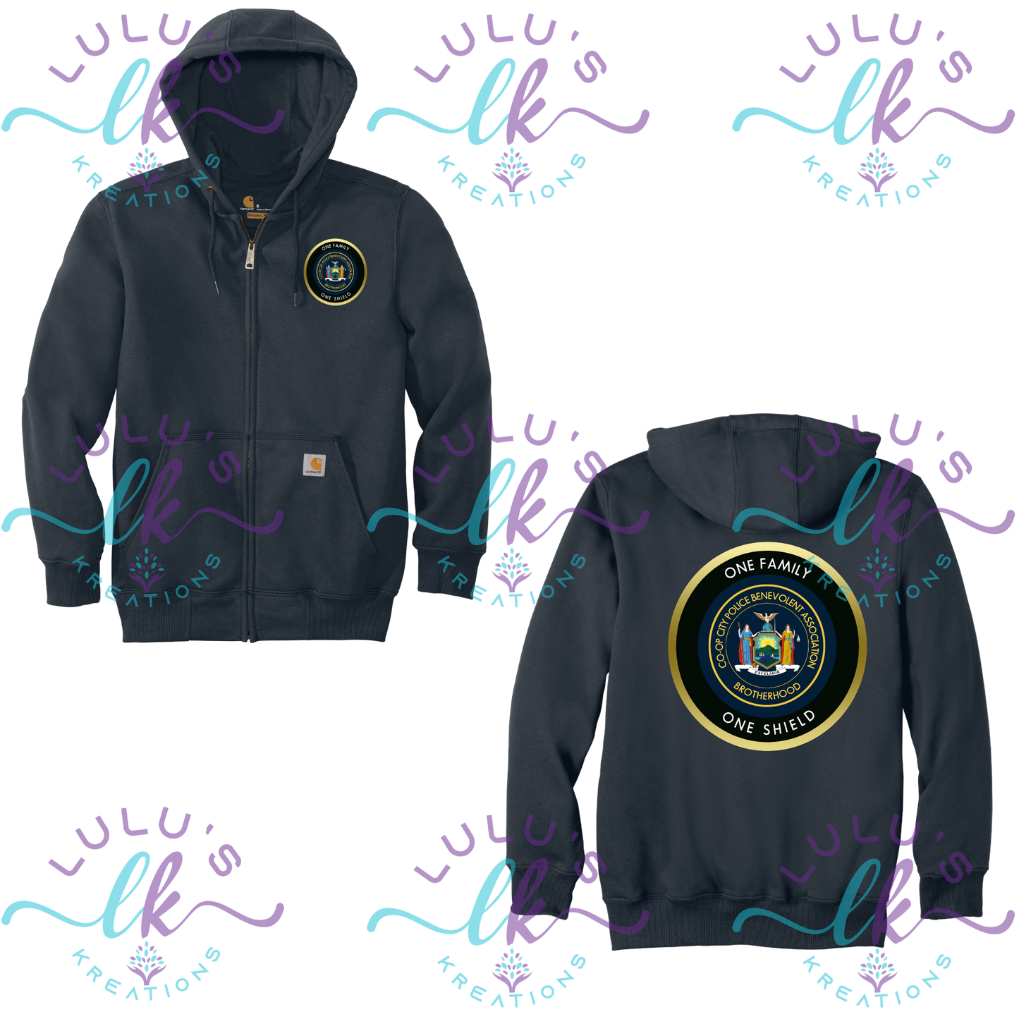 One Family Carhartt Full Zip Up