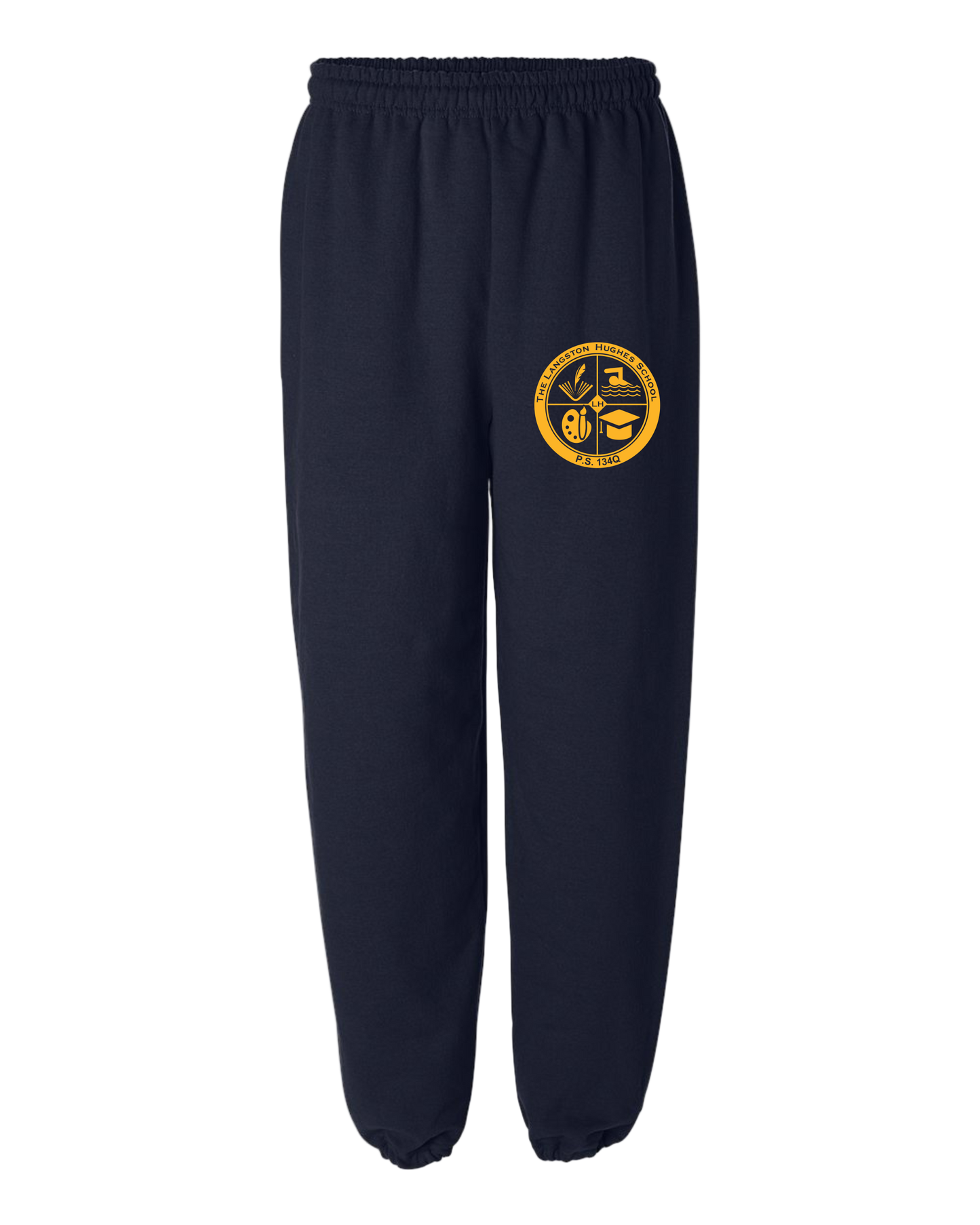 P.S. 134Q Navy Blue Sweatpants