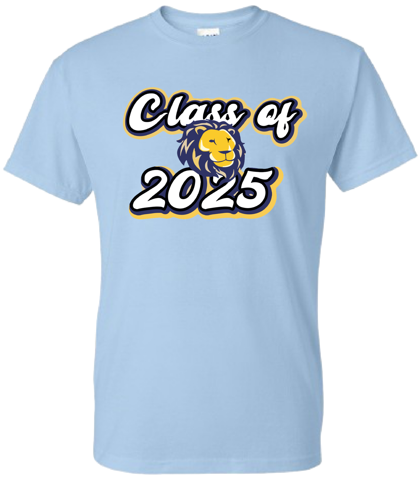 Light Blue T-Shirt Class Of 2025