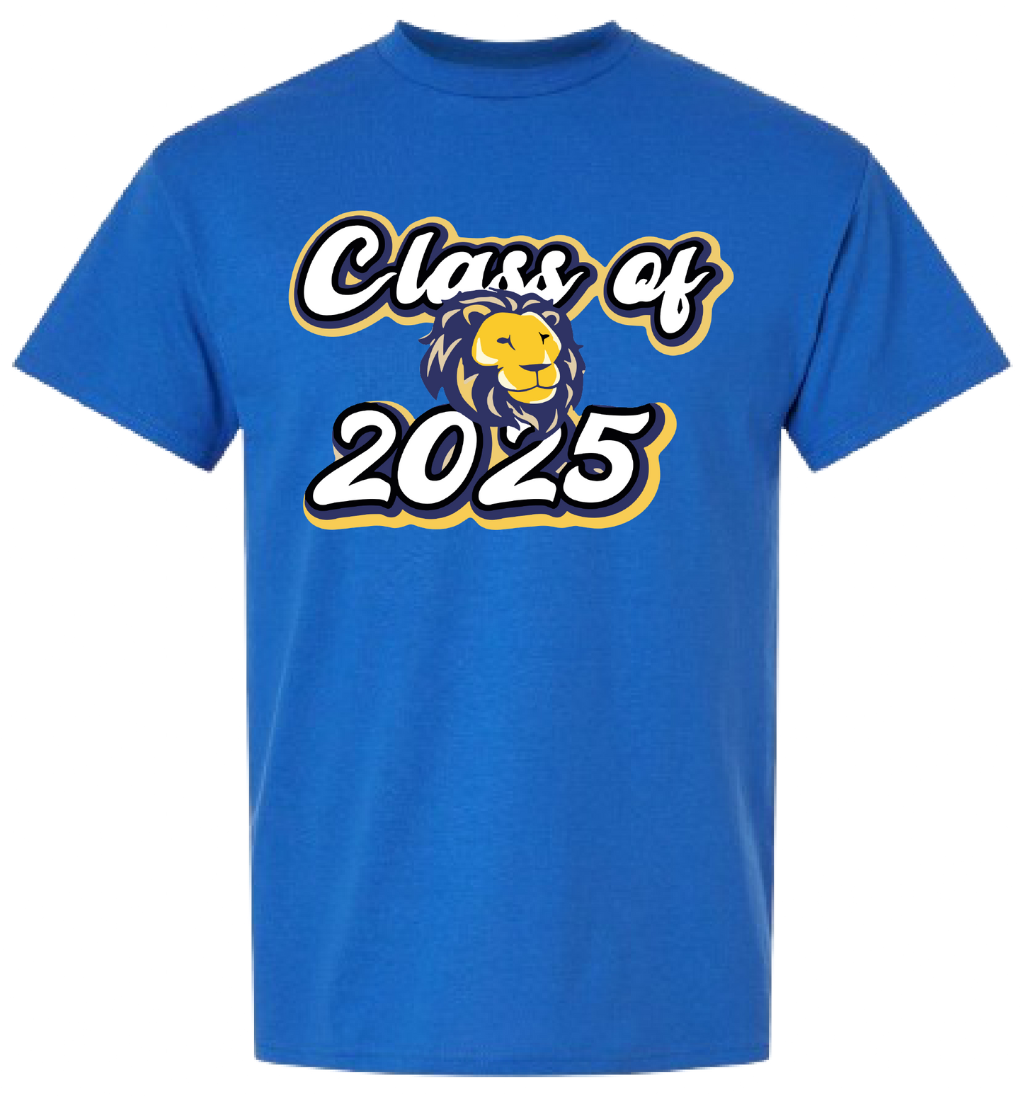 Royal Blue T-Shirt Class Of 2025