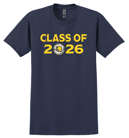 Navy Blue T-Shirt Class Of 2026