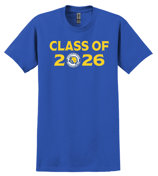 Royal Blue T-Shirt Class Of 2026