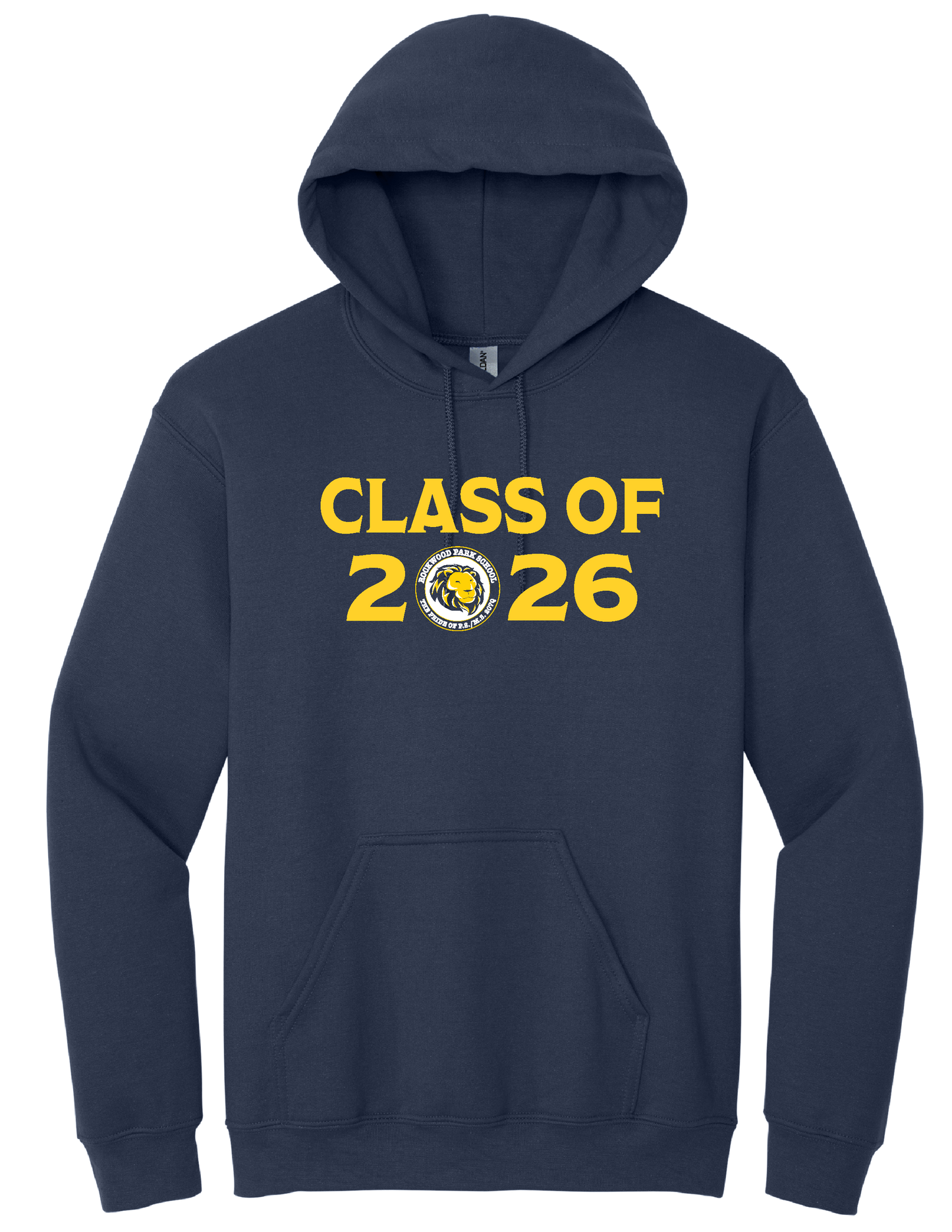 Navy Blue Hoodie Class Of 2026