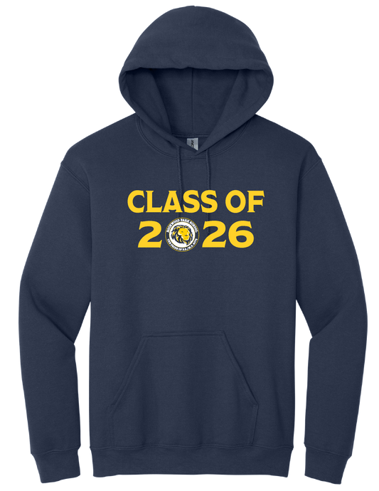 Navy Blue Hoodie Class Of 2026