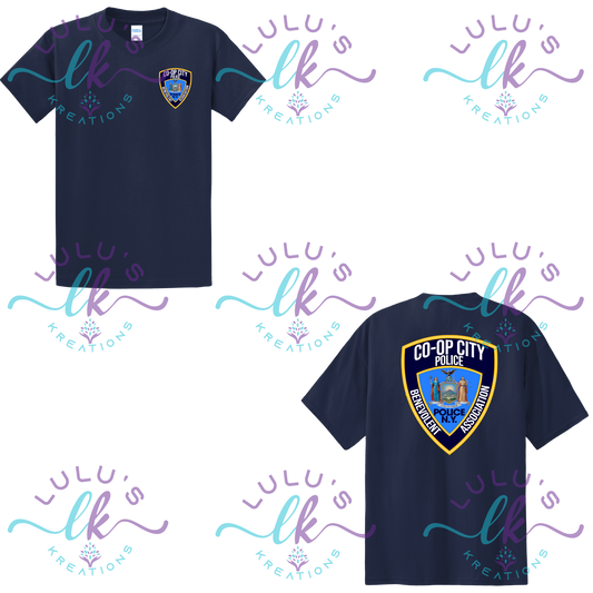 Co-op T-Shirt Blue Design