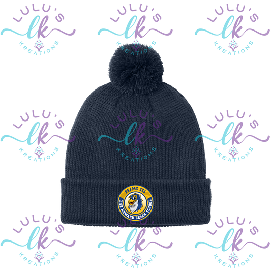 Winter Cozy Pom Beanie