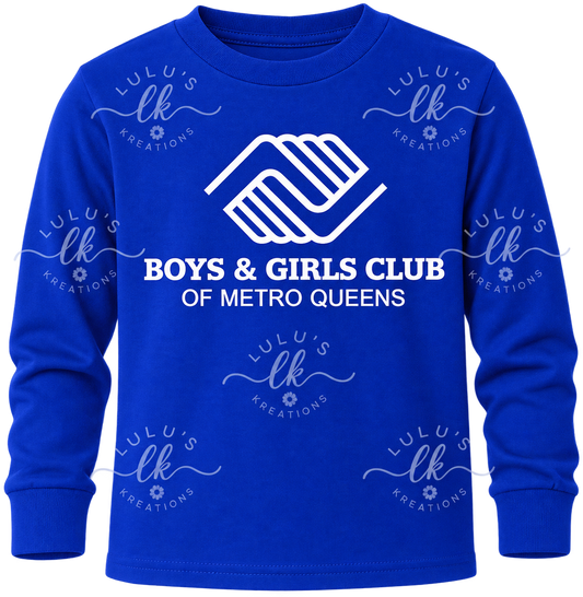 BGCMQ Boys Long Sleeve Gym Shirt - Printed