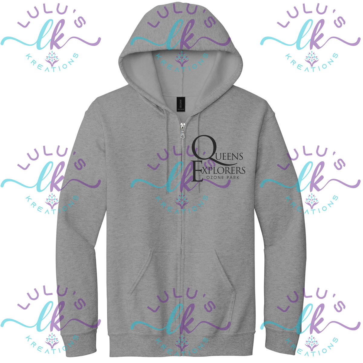 QE Full-Zip Hooded Sweatshirt