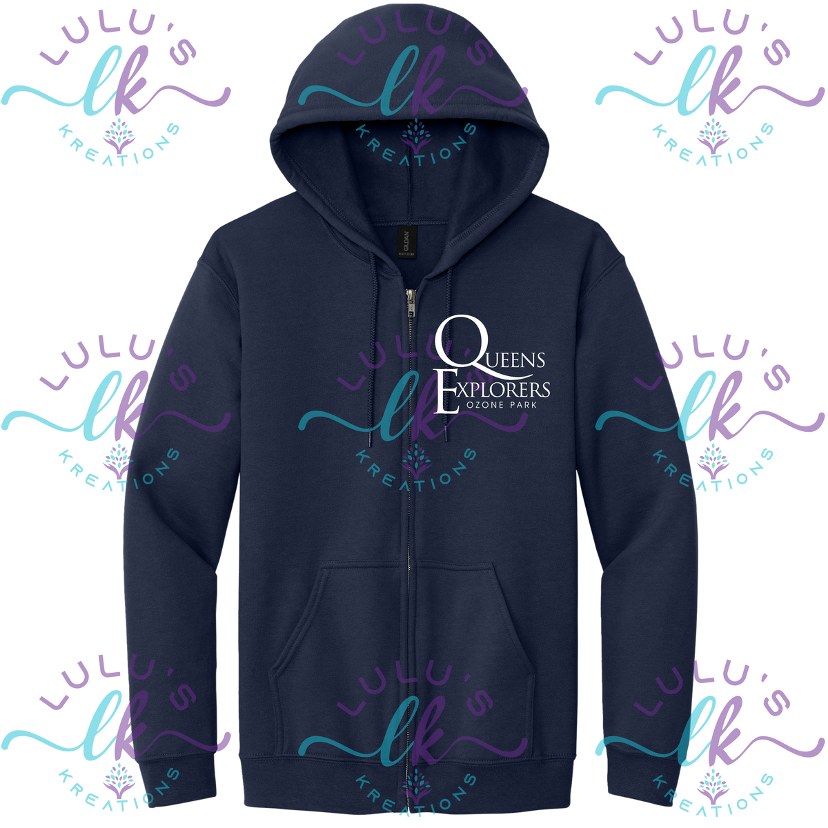 QE Full-Zip Hooded Sweatshirt