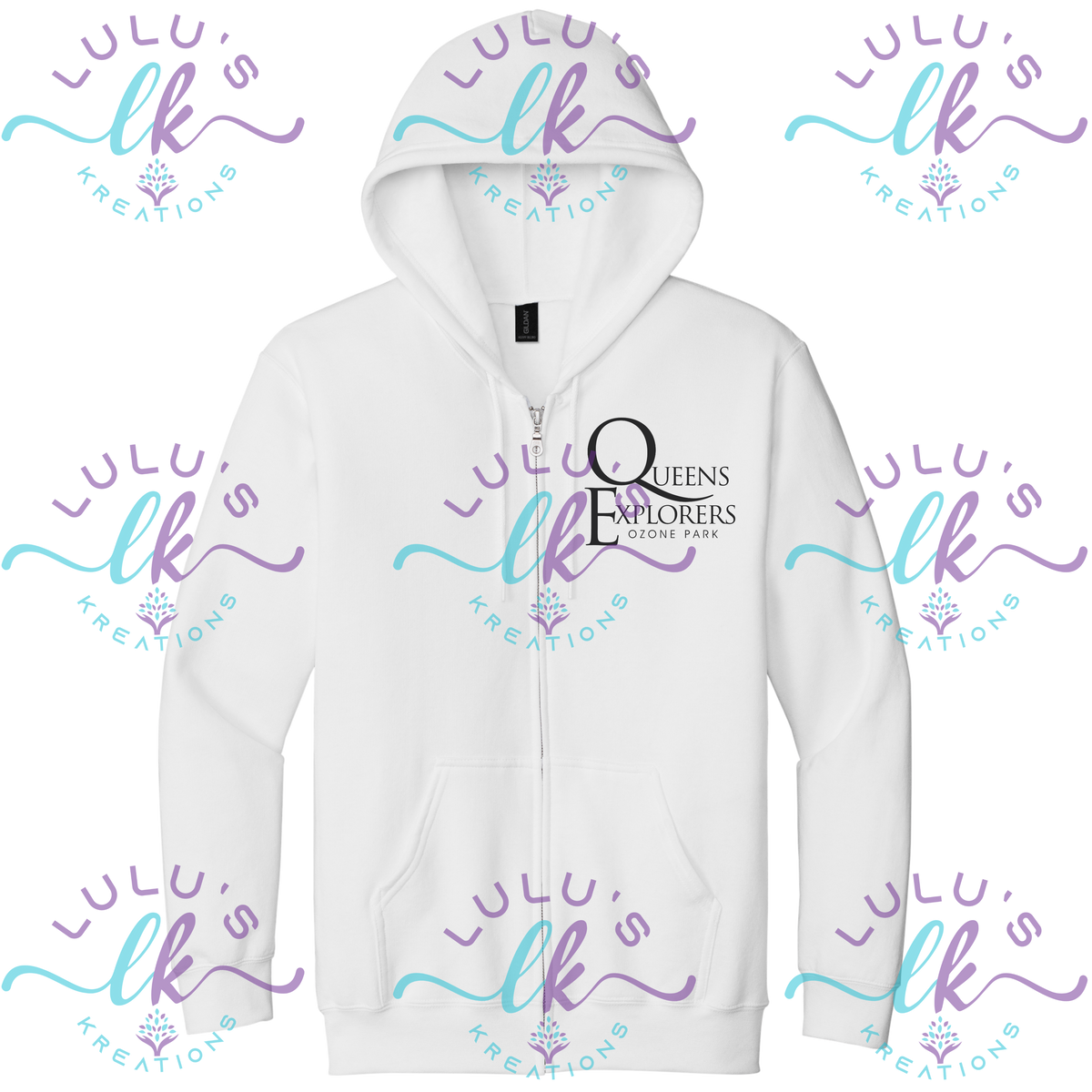 QE Full-Zip Hooded Sweatshirt