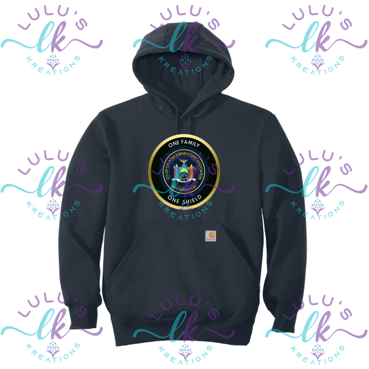 One Family Carhartt Hoodie Front Print Only