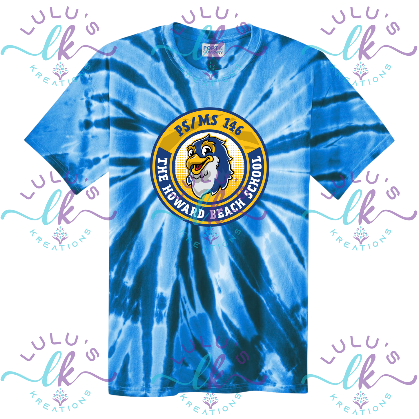 School Tie Dye T-Shirt