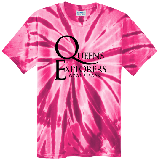 QE Tie Dye Printed T-Shirt