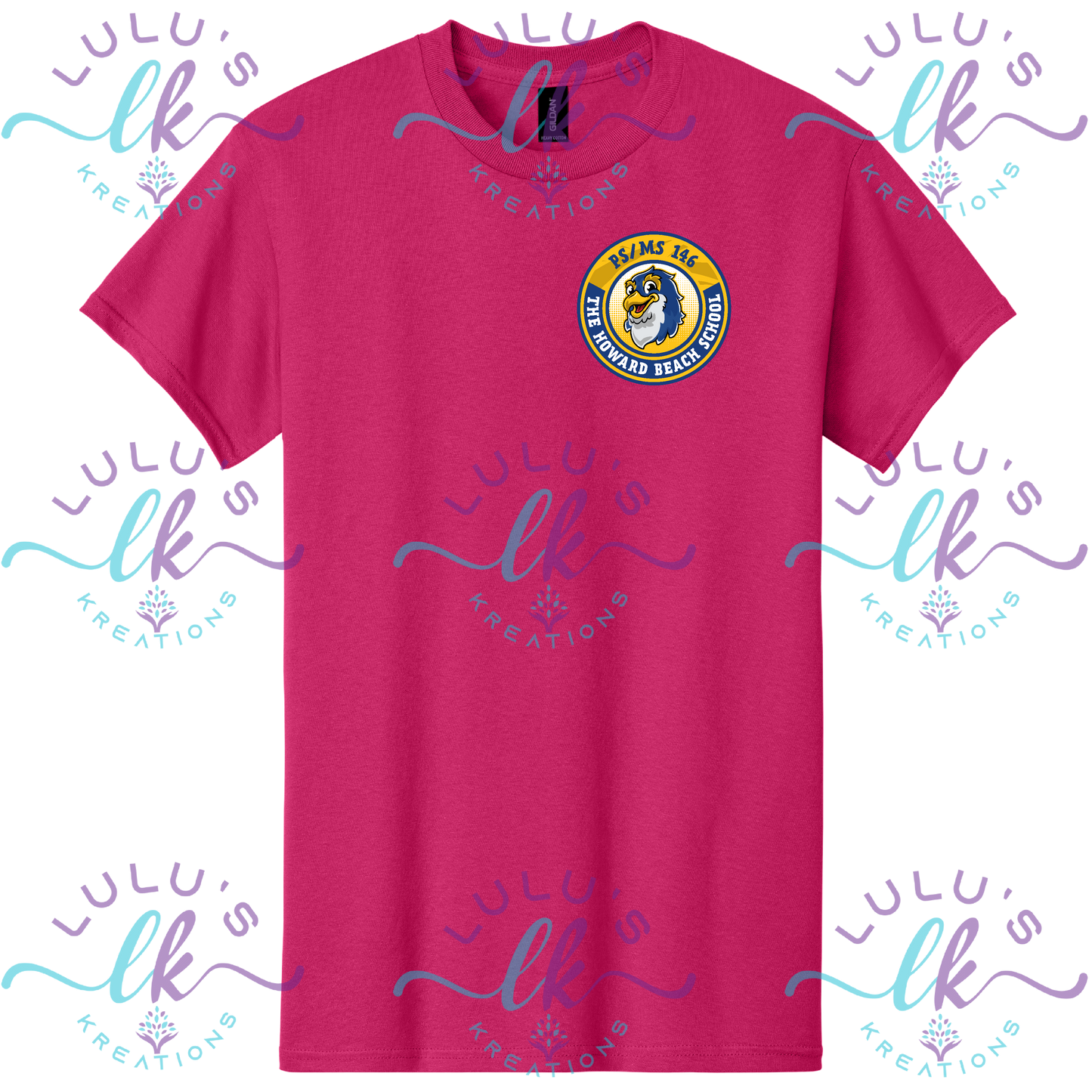 Breast Cancer Awareness T-Shirt Left Chest Logo