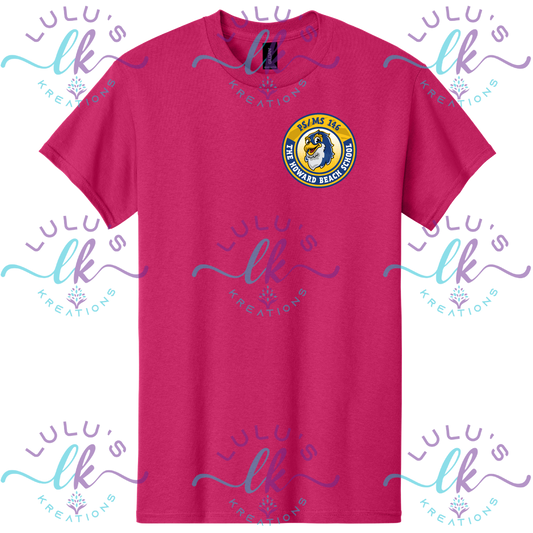 Breast Cancer Awareness T-Shirt Left Chest Logo
