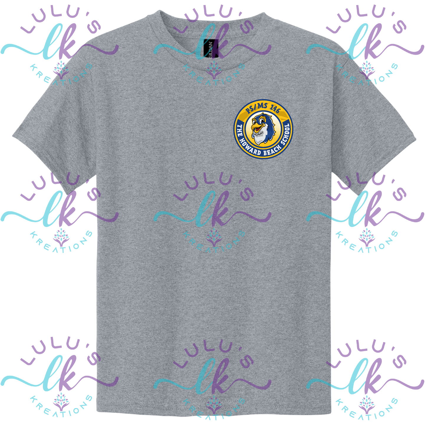 School Short Sleeve T-Shirt Small Logo