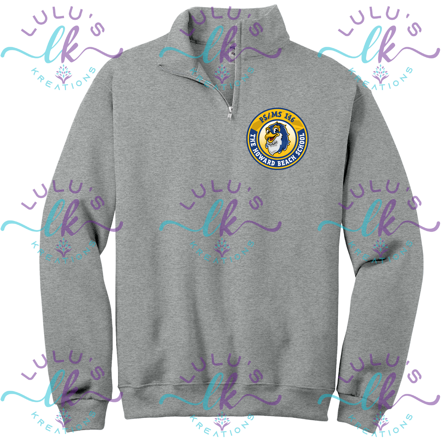 P.S/M.S  1/4 Zipper Sweatshirt